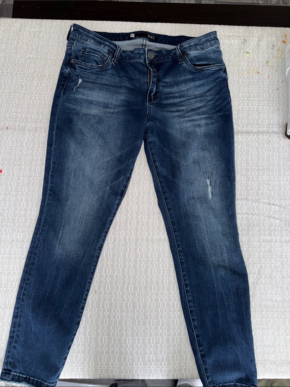 Kut from the Kloth Dark Wash Skinny Jeans